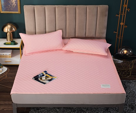 US-A050 高光烟粉冰晶凉席