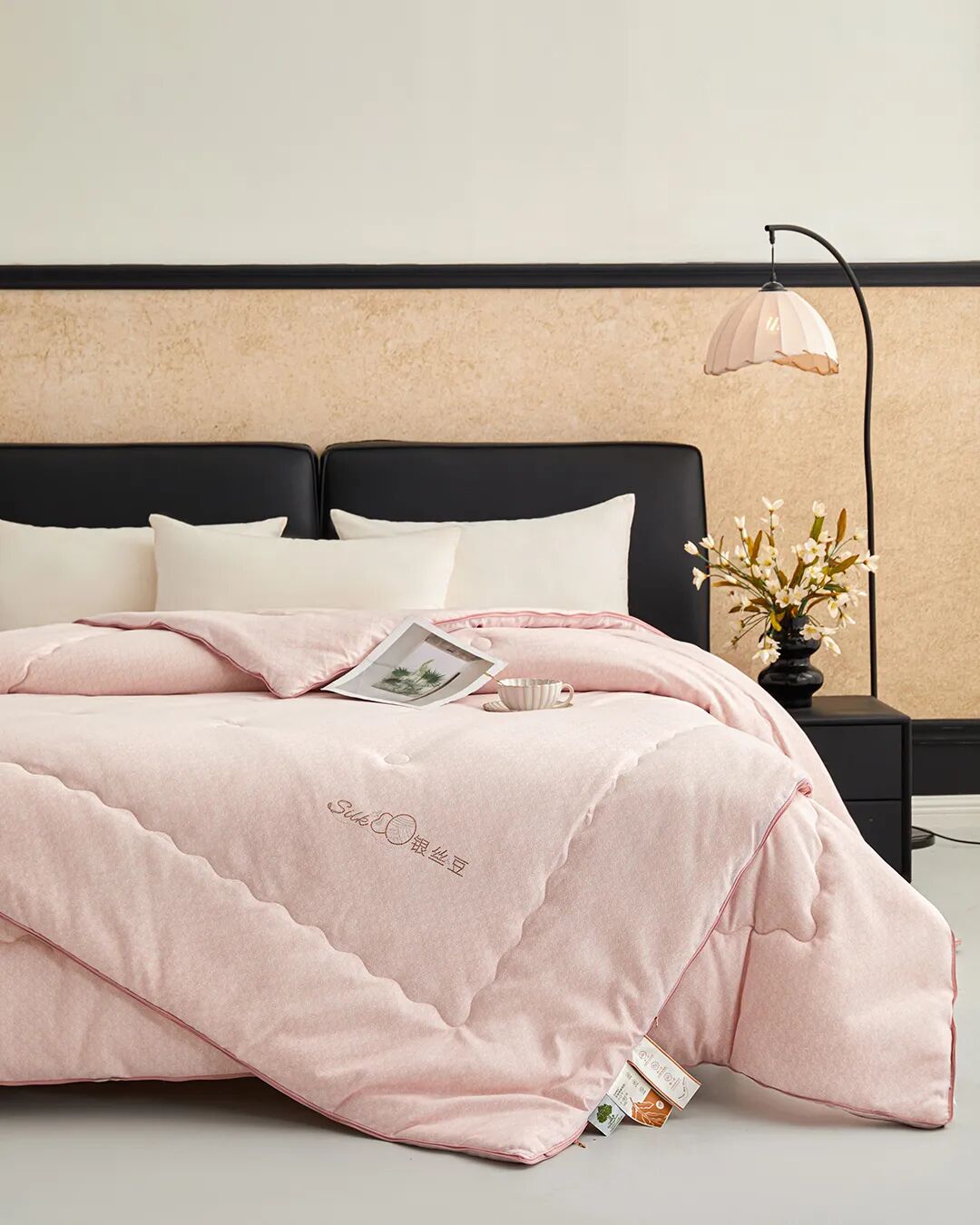 新品速递 | 银丝豆子母被：一被在手，四季皆宜！                                                                                                